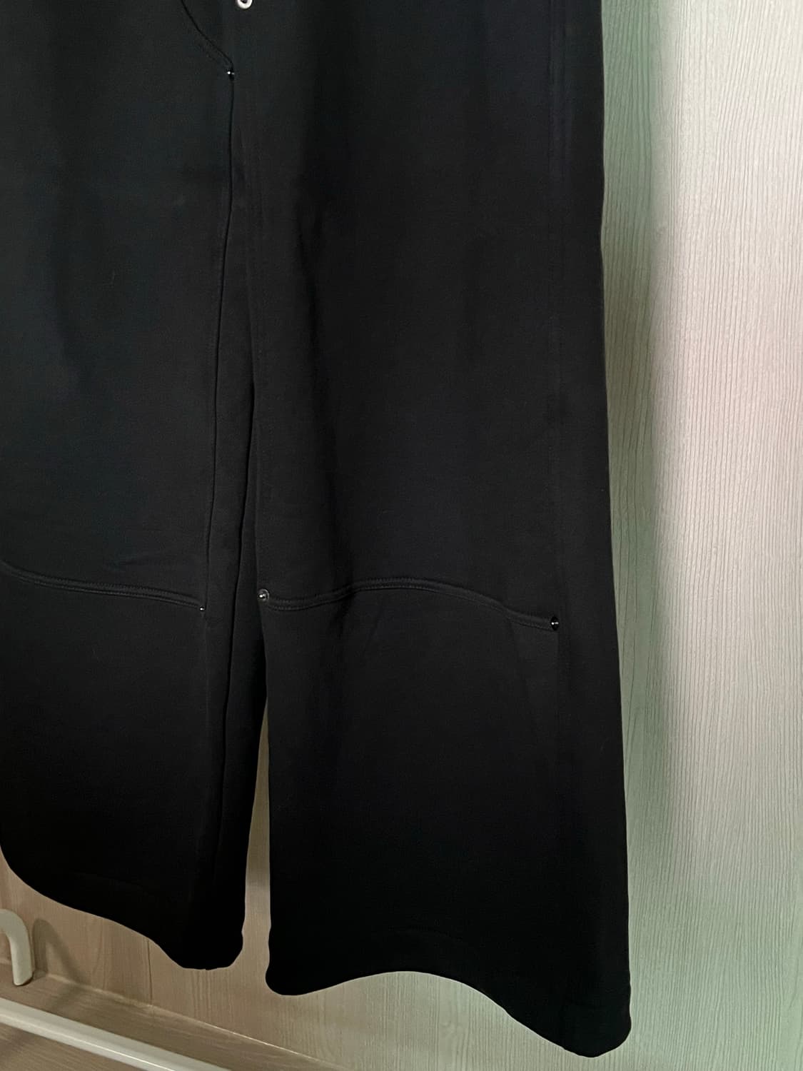 주앙옴므 더블니 카펜터 스웻펜츠 블랙 S사이즈 상품이미지3