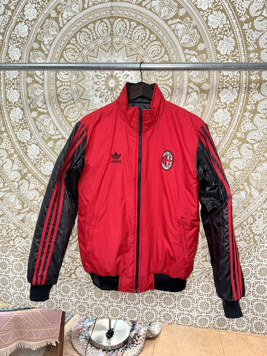 아디다스 ACM AC밀란 리버시블 경량패딩  상품이미지6