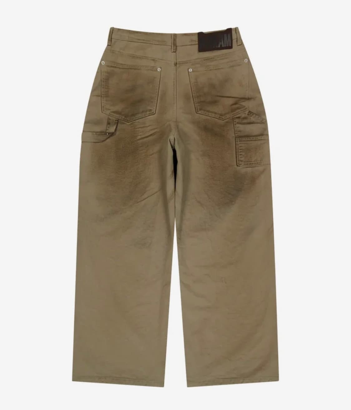 Aakam 더티워시드더블니코튼팬츠(베이지) 상품이미지3