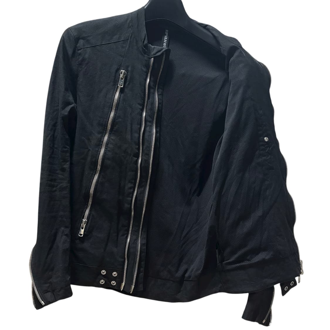 [3] 립 반 윙클 더블 지퍼 라이더 블루종 상품이미지5