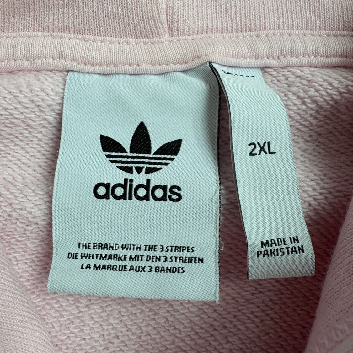 아디다스 신형 파이어버드 딸기우유 분홍 핑크 후드티 상품이미지4