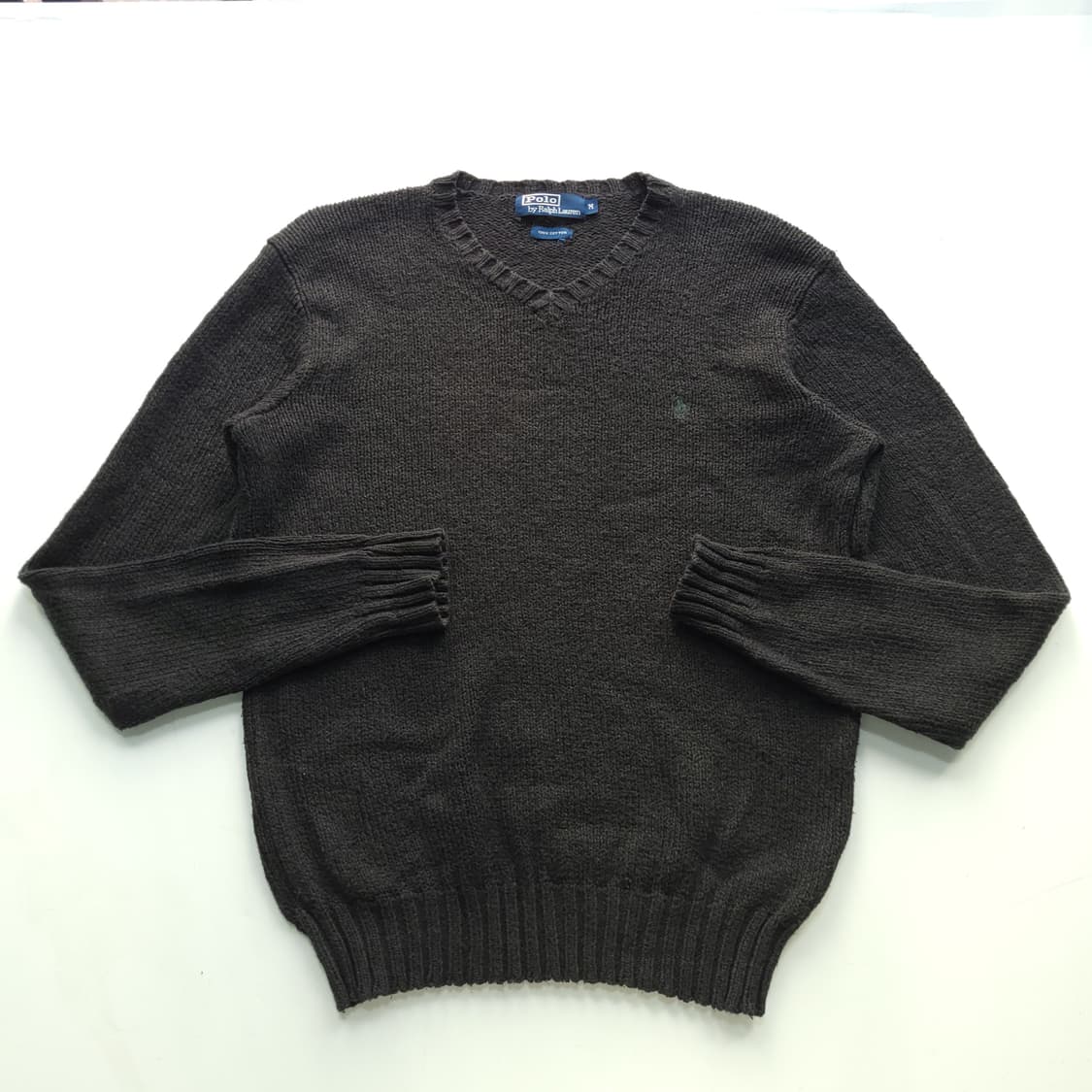 폴로 랄프로렌 브이넥 니트 그레이 상품이미지2