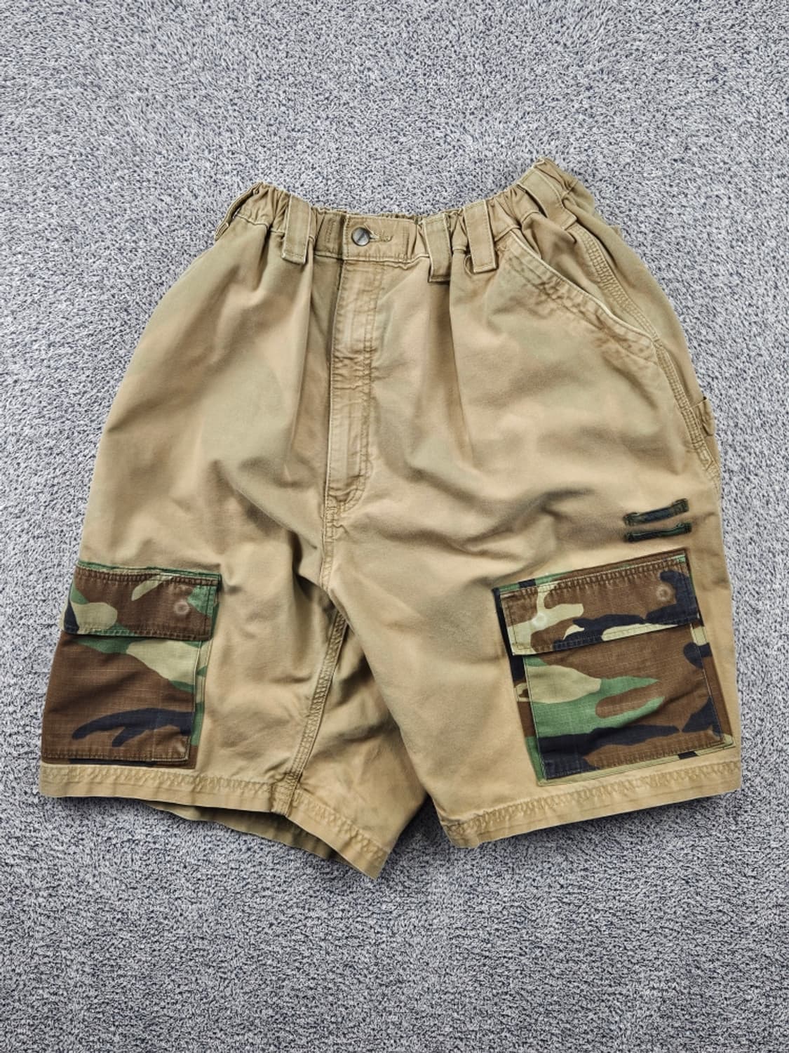 칼하트 포켓 밴딩커스텀 코튼 카펜터 워크 쇼츠 ( 48" )/ 11643 상품이미지1