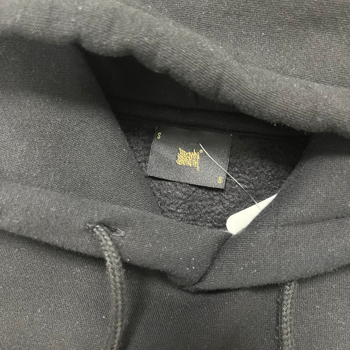 Brown Breath black hoodie 상품이미지7