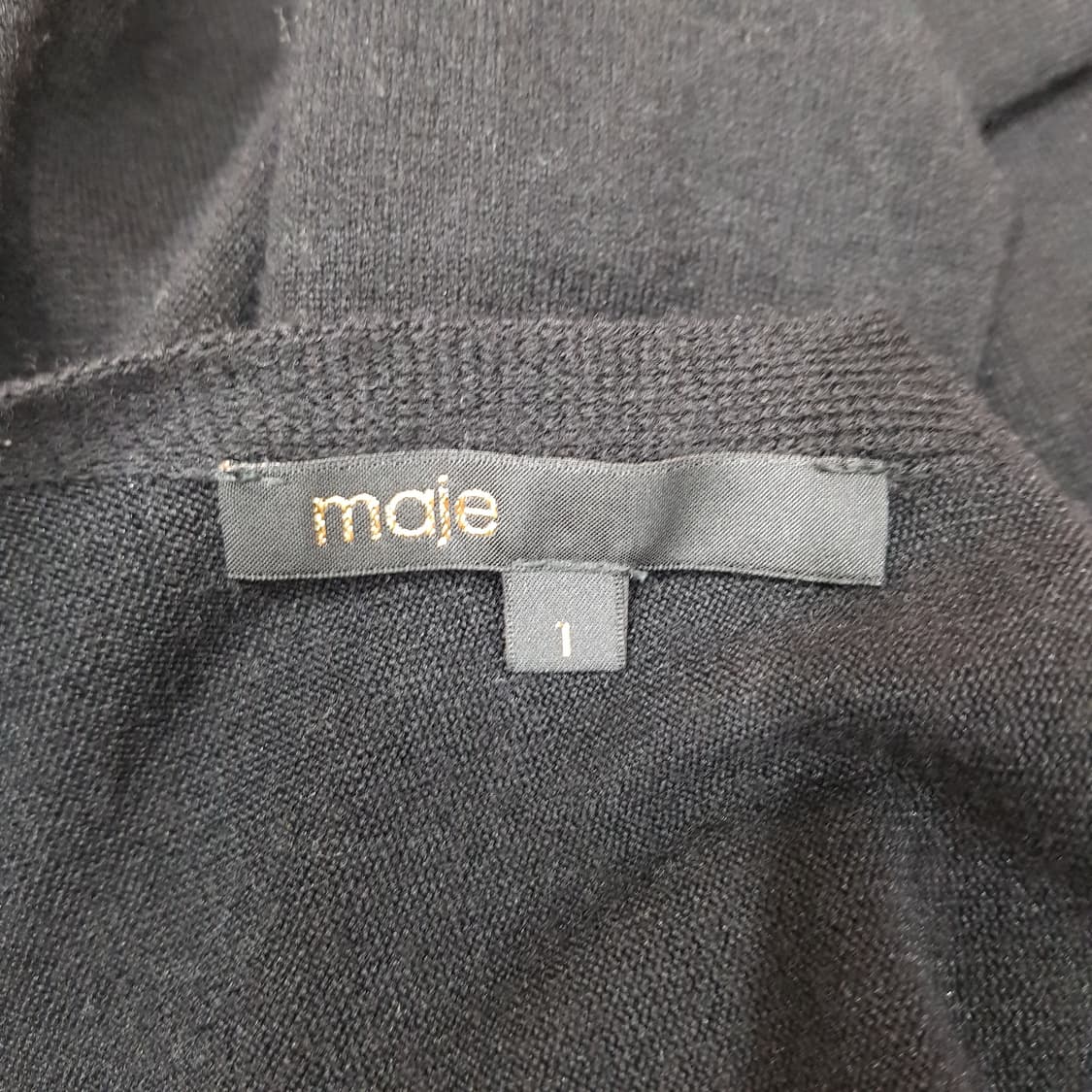 마쥬  MAJE 슬릿 디테일  롱 니트 원피스 1사이즈 상품이미지6