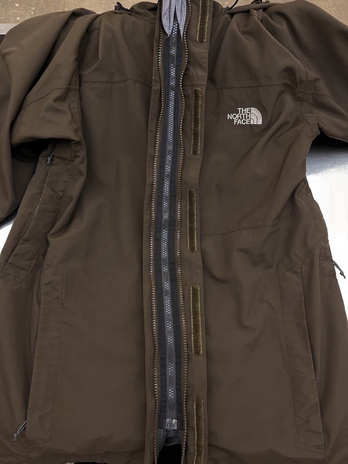 노스페이스 하이벤트 브라운 아웃도어 자켓 상품이미지6