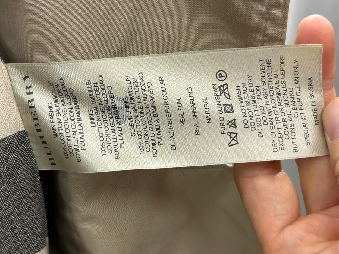 버버리 브릿 베이지 트렌치 코트 상품이미지8