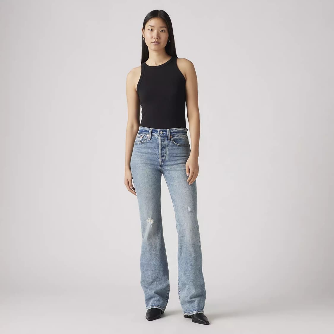 [새상품-리바이스 프리미엄] 여성 웨지 부츠컷 팬츠 상품이미지1