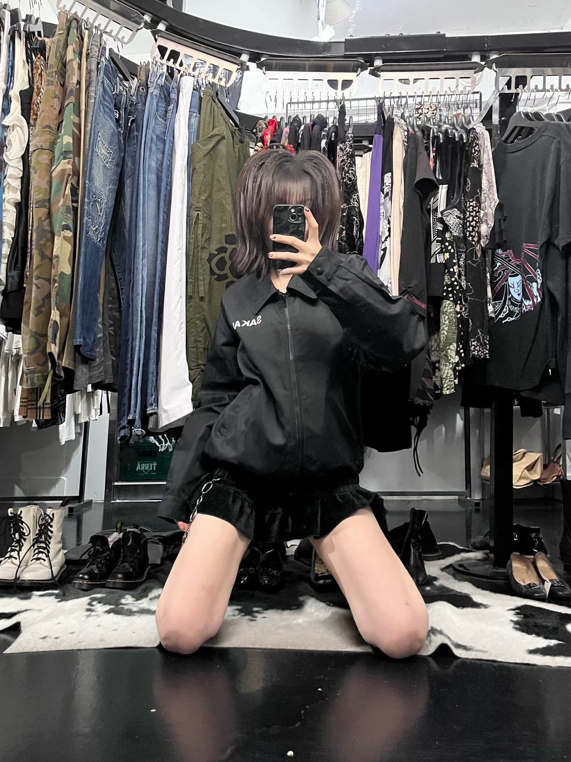 미즈노 블랙 자켓 상품이미지1