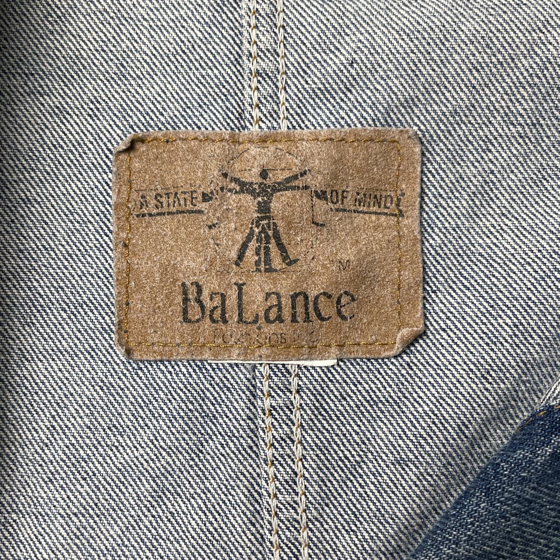 BALANCE 빈티지 데님 코듀로이 칼라 워크 자켓 상품이미지10