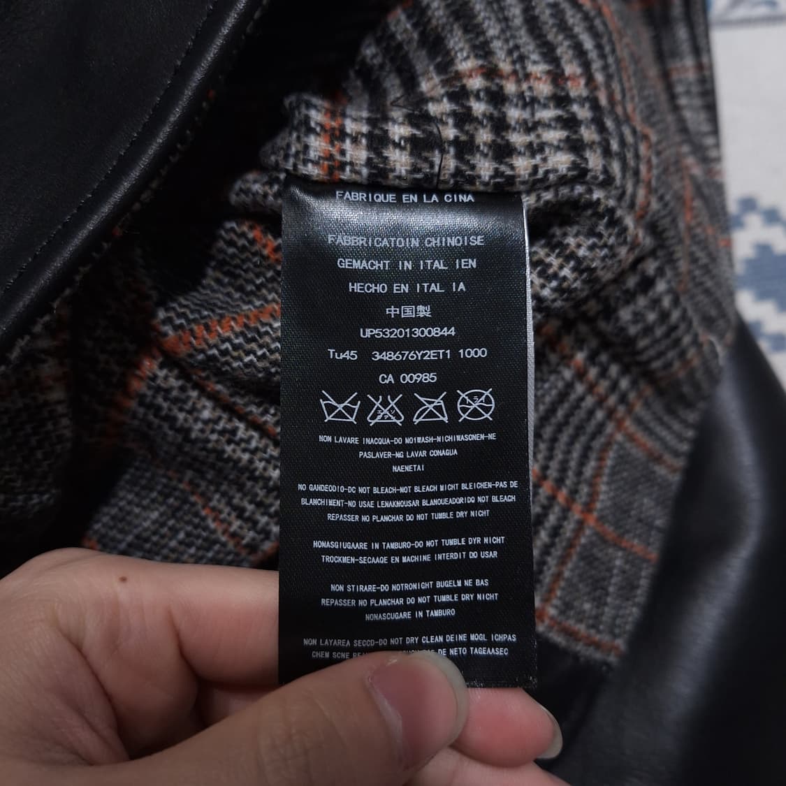 CARPHEY 블랙 말가죽 금장버튼 펑크 락시크 라이더자켓 레더자켓 상품이미지8