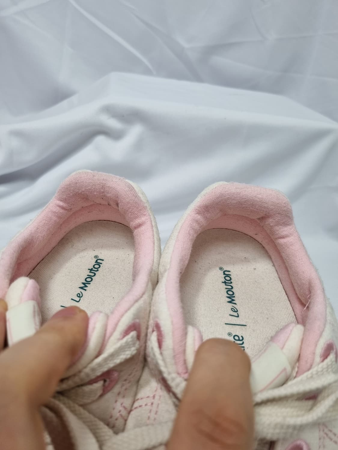 230 르무통 메리노울 메이트 크림 핑크 상품이미지5