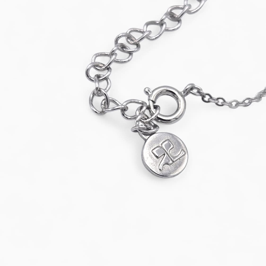 꾸레쥬 하트 로고 목걸이 상품이미지7