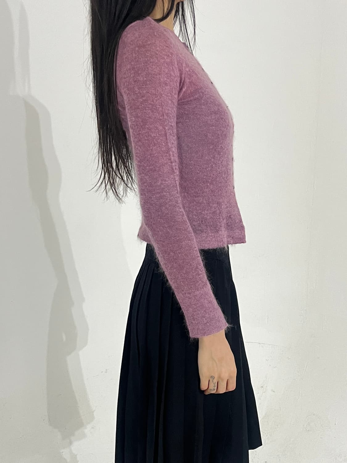 Mohair hook knit top 상품이미지5