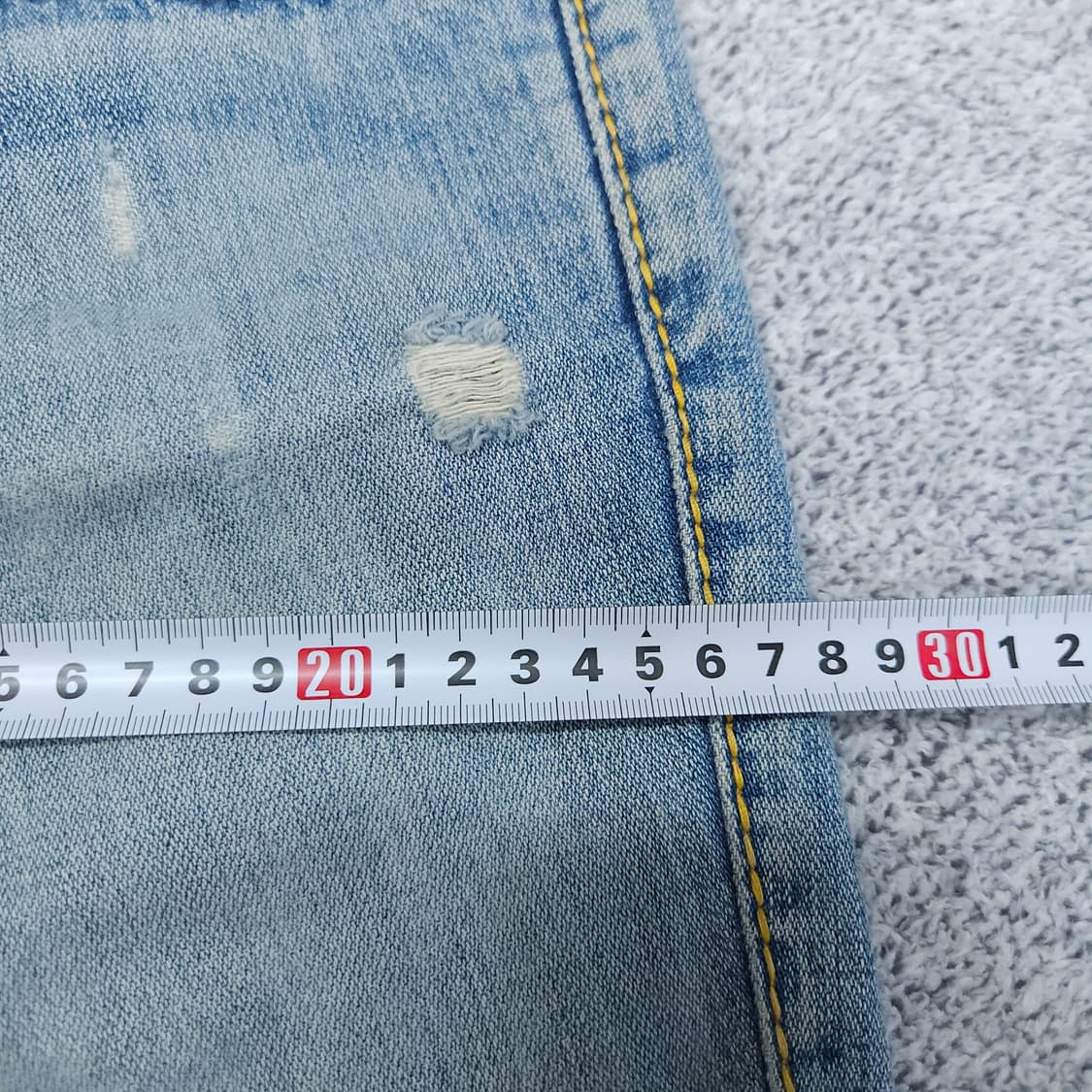 트루릴리젼 부츠컷 플레어진 청바지 28 상품이미지7