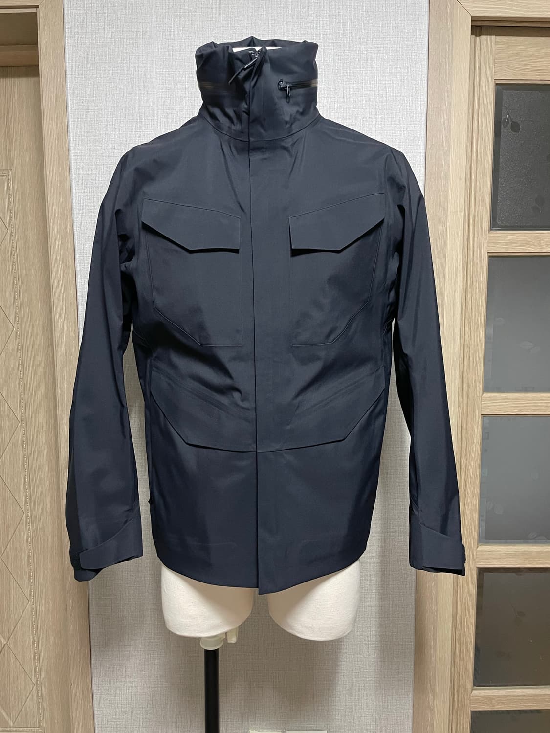 [XS]23베일런스 필드 재킷 블랙 상품이미지3