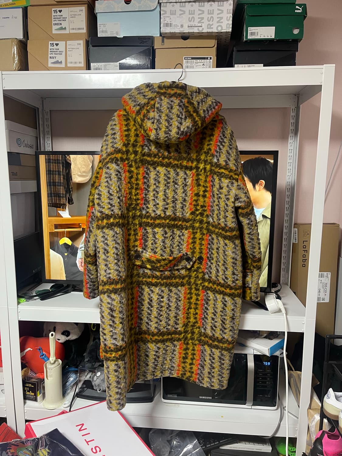 헨릭 빕스코브 체크 패턴 자켓 상품이미지3