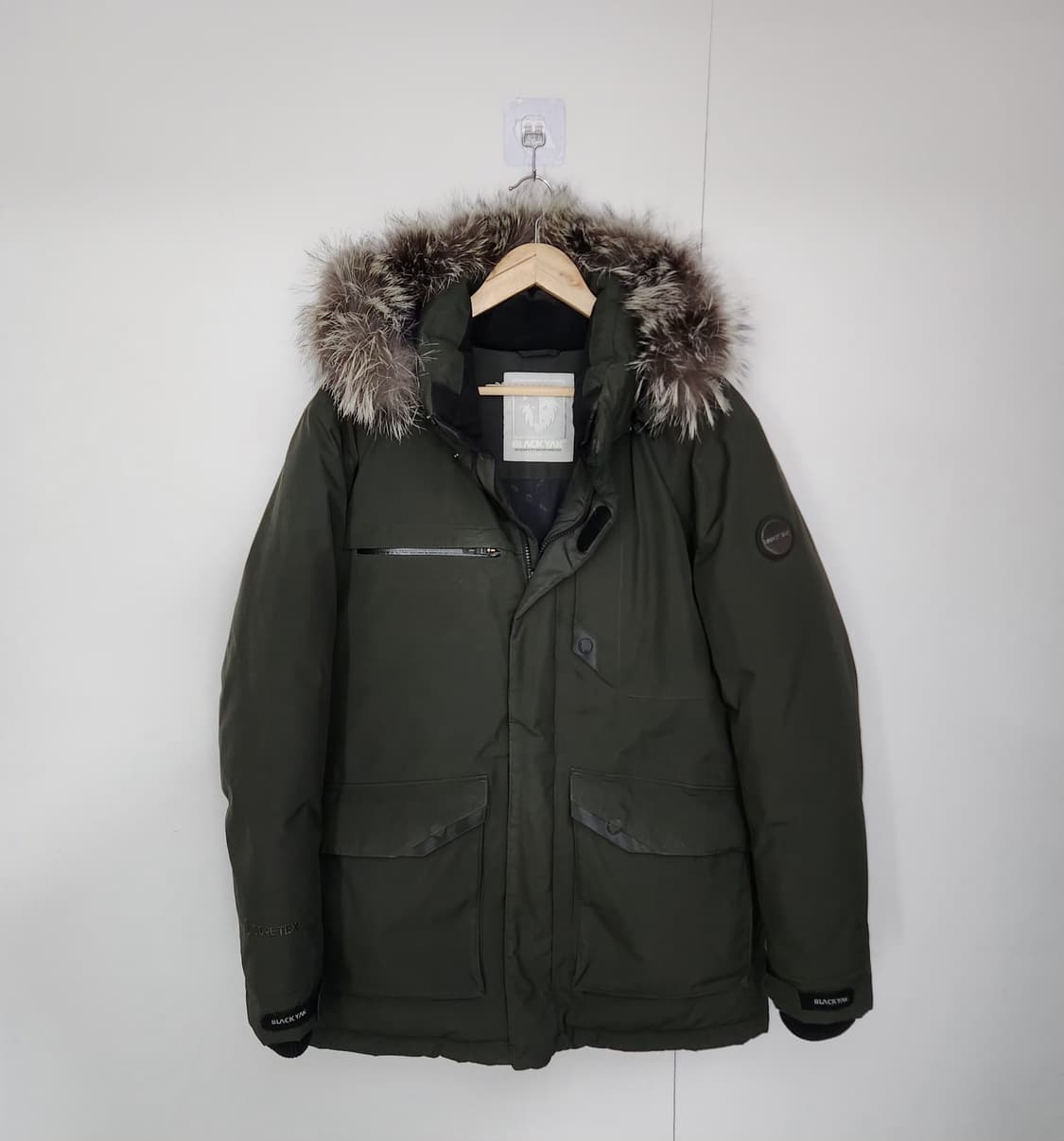 블랙야크 덕다운여우털패딩 100 상품이미지1