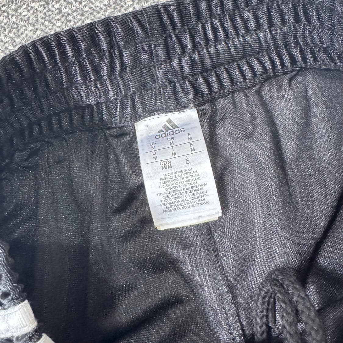 아디다스 블랙 앤 화이트 애슬레틱 쇼츠 상품이미지4