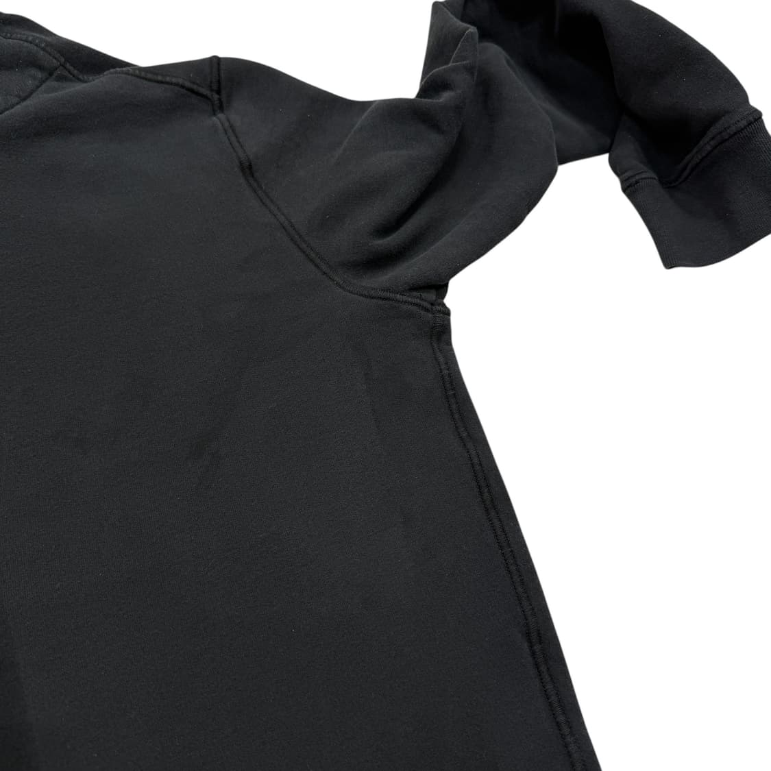 스톤아일랜드 와펜 패치 블랙 기모 후드티 XL 상품이미지8