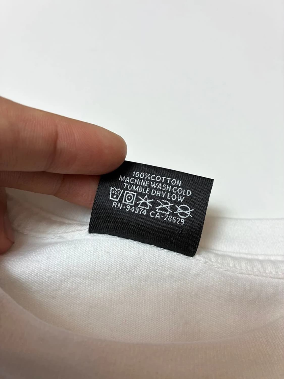 스투시 베이직 로고 코튼 반팔 티셔츠 PN9693 상품이미지8