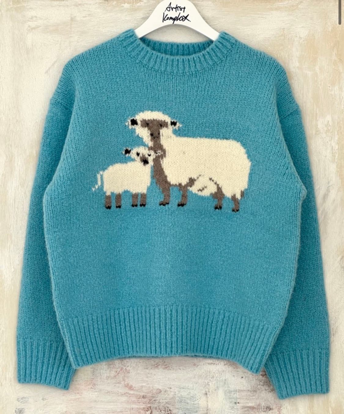 Cozy Sheep Wool Round Knit 상품이미지1