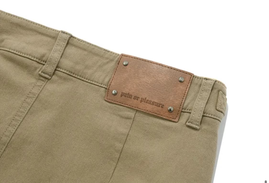 페인오어플레저 NIX MINI SKIRT khaki 상품이미지4