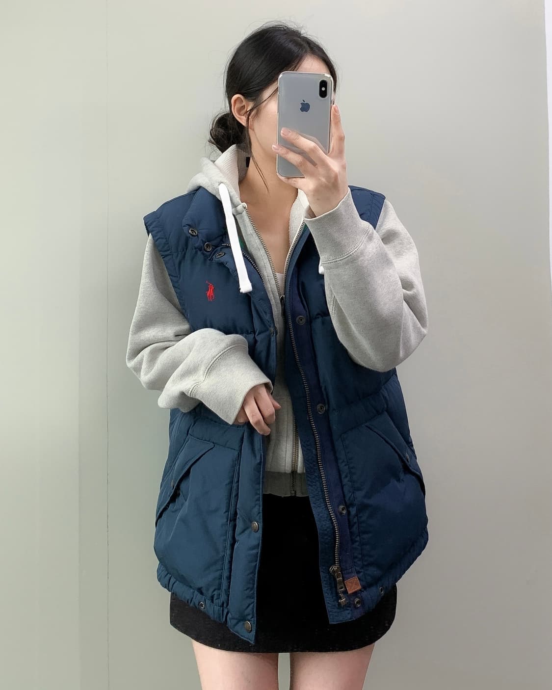 폴로 조끼 패딩 상품이미지3