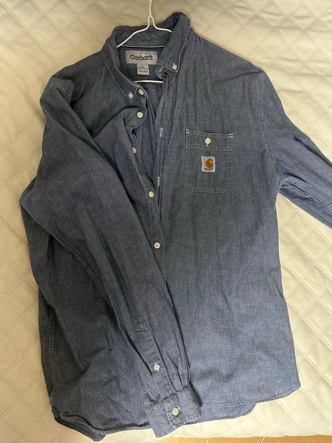 칼하트 데님 셔츠 XL  상품이미지1