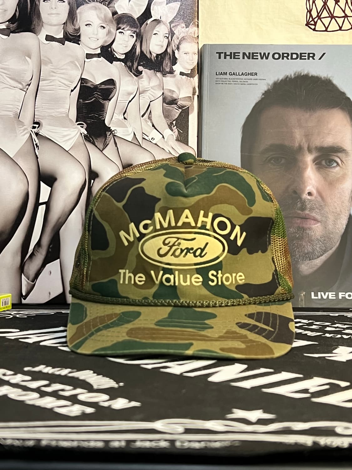 00's Ford Camo Trucker Hat 상품이미지2