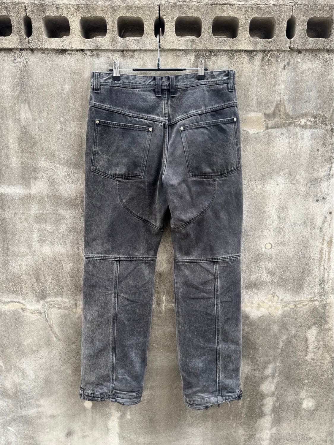 AndersonBell blitz washed zipper Jeans L 상품이미지2