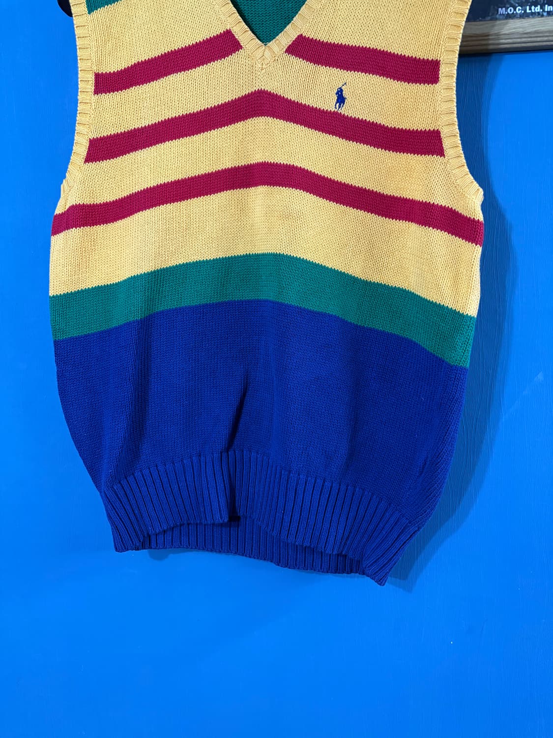 90‘s polo Ralph Lauren cotton vest 상품이미지5