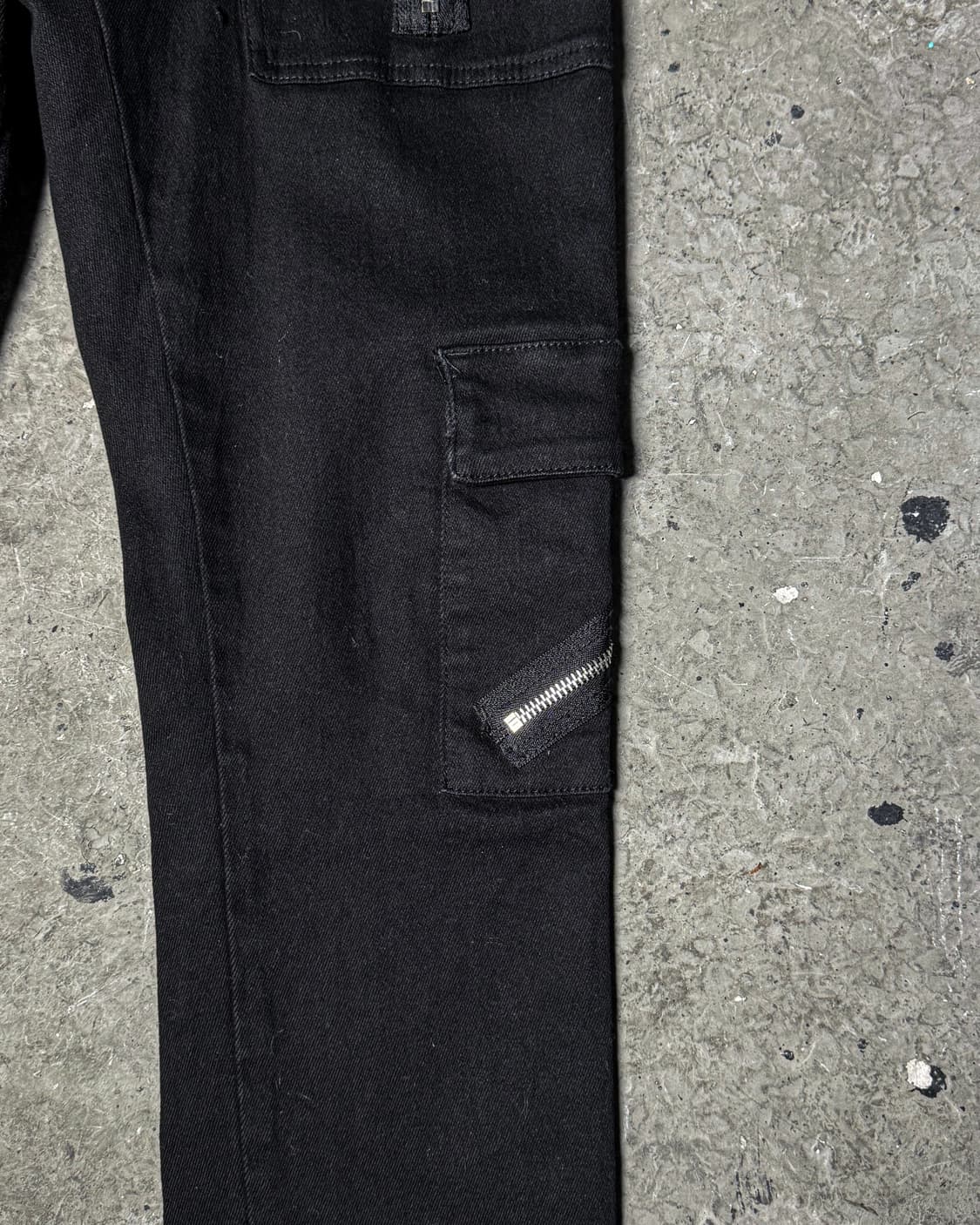 Cheap Monday - Multi Zip Slim Black Pant 상품이미지8