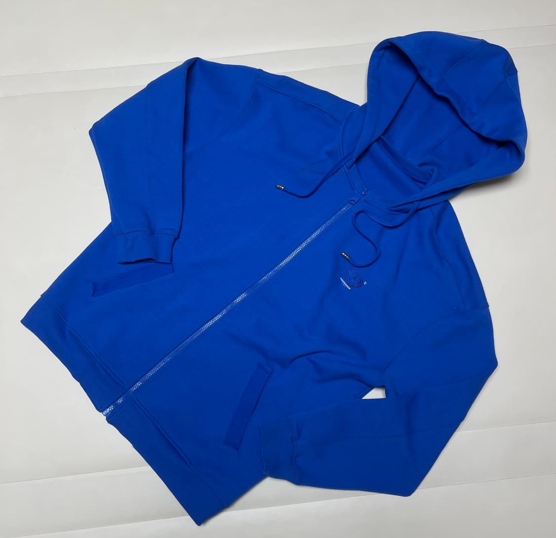 아더에러 트윈 하트 로고 후드집업 상품이미지1