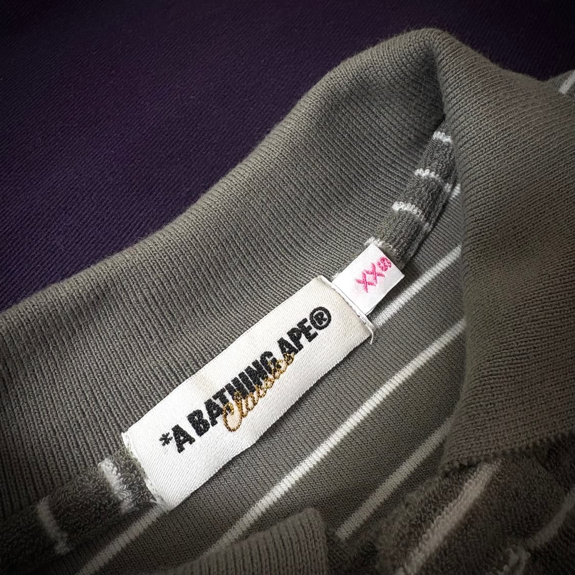 BAPE Classic Stripe Polo 상품이미지3