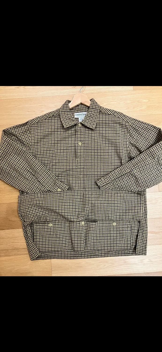 SASSAFRAS 풀오버 셔츠 M 상품이미지3