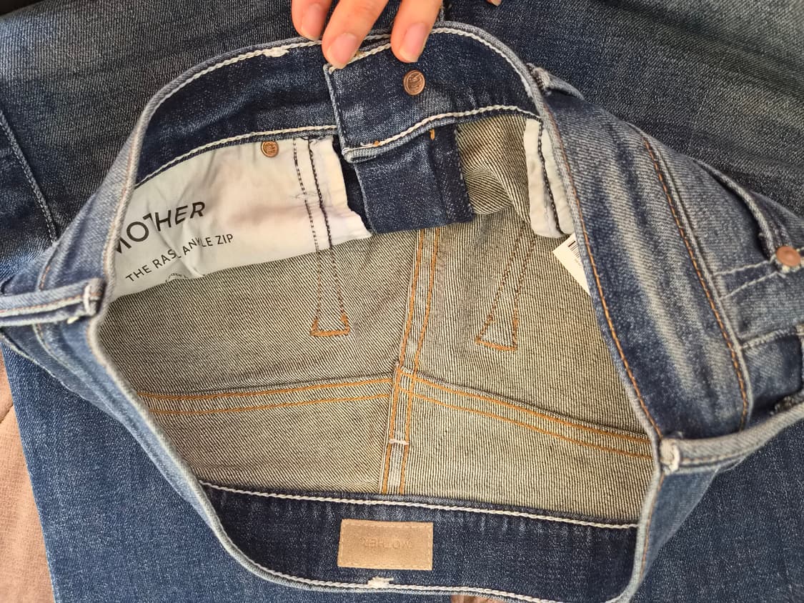 MOTHER 여성 슬림일자데님팬츠 25사이즈 상품이미지7