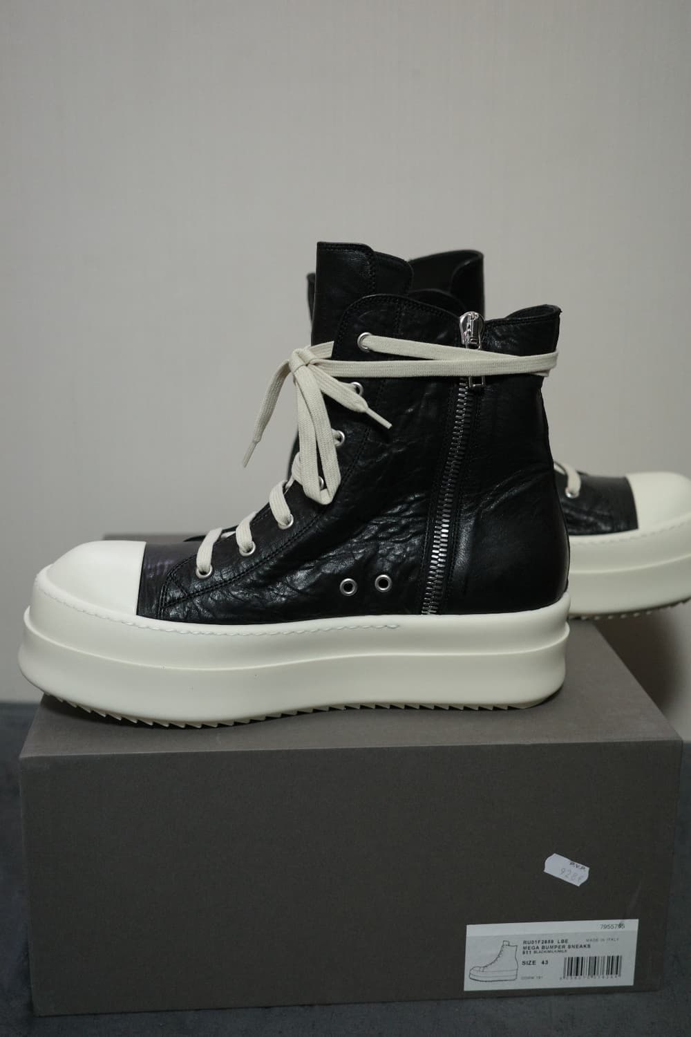 [43] 릭오웬스 메가 범퍼 라몬즈 스니커즈 LBE 상품이미지4