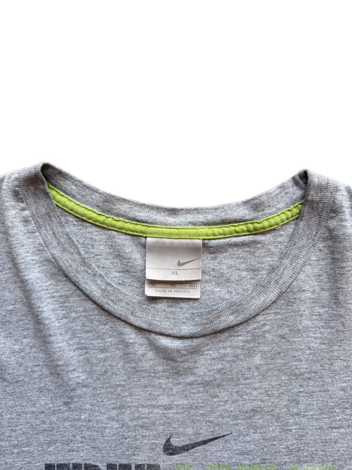 Mid 00s 나이키 프리 에이전트 로고 티셔츠 상품이미지4