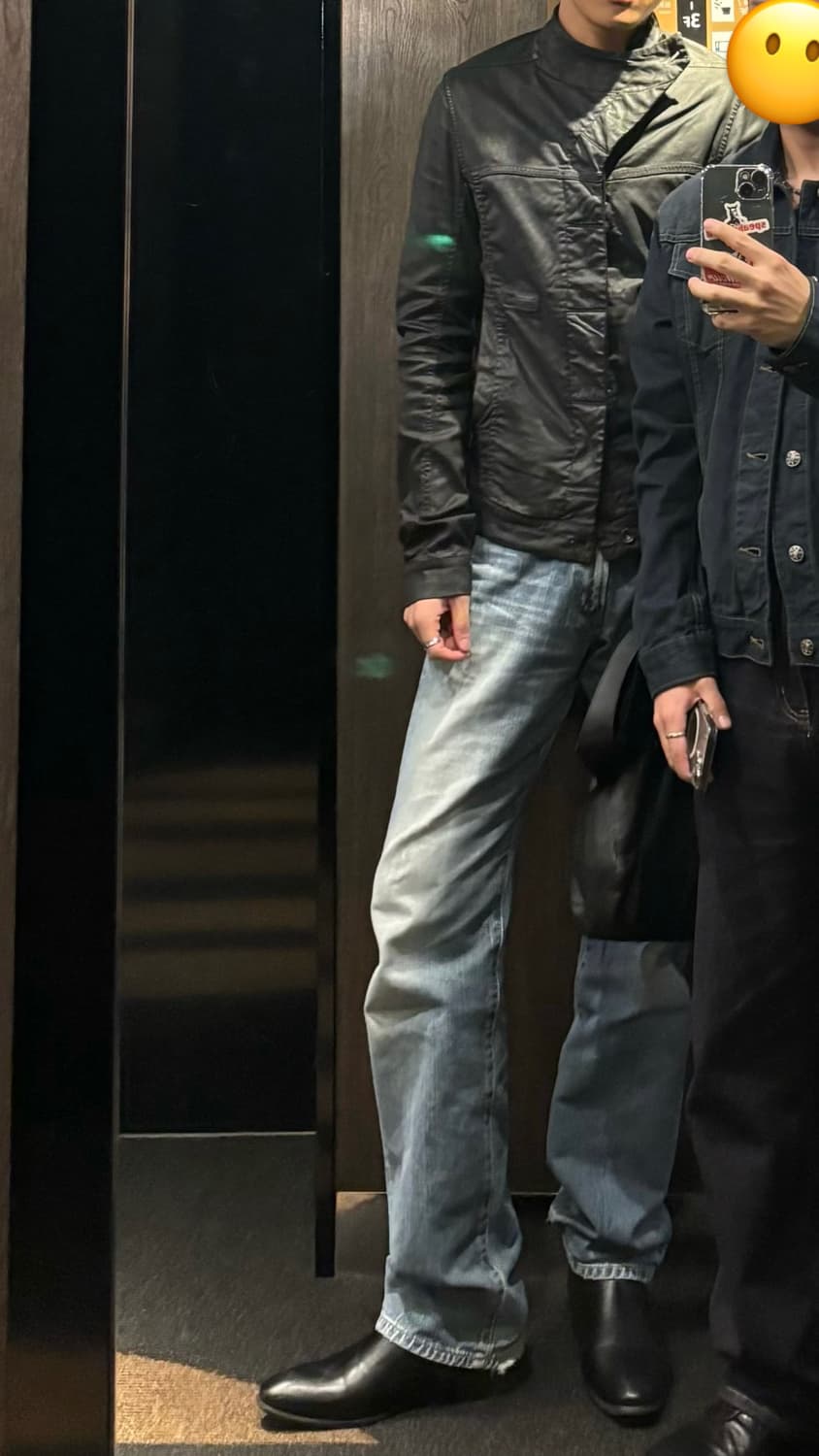 릭오웬스 슬레이브 코팅자켓 상품이미지3