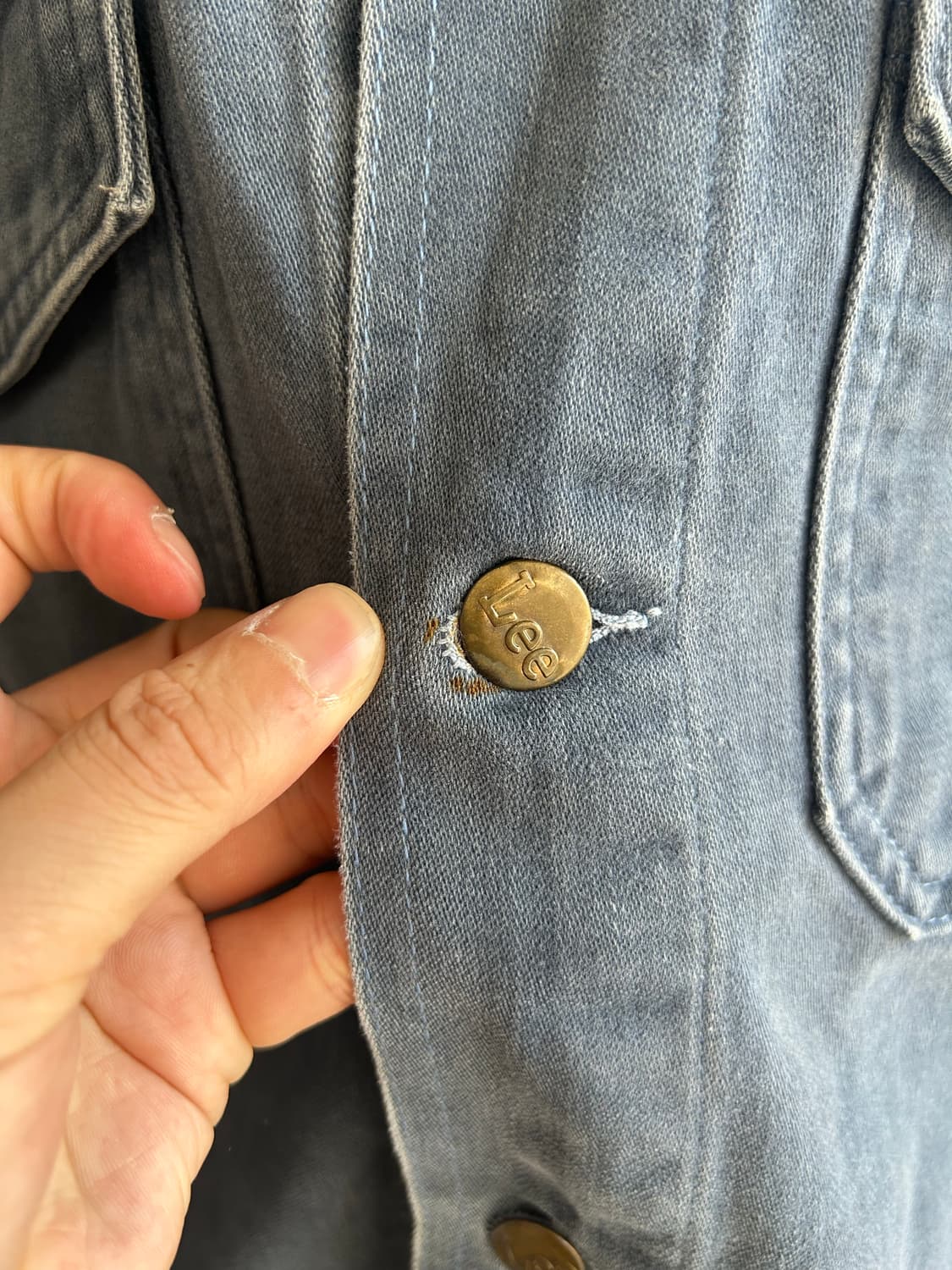 70‘s Lee 몰스킨 트러커자켓 상품이미지4