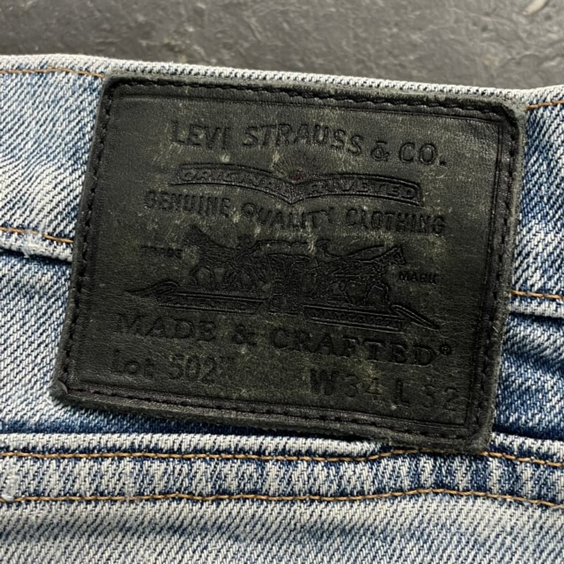 34 리바이스 502 메이드 앤 크래프트 청바지 상품이미지6
