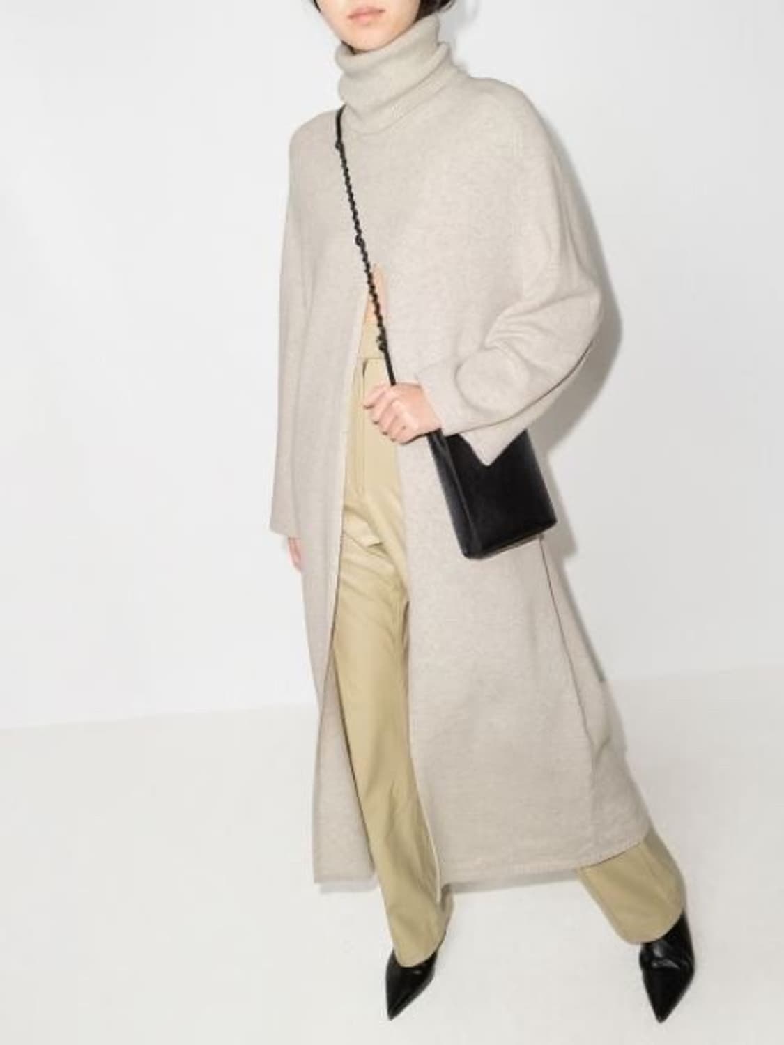 Joseph front slit wool dress 상품이미지4