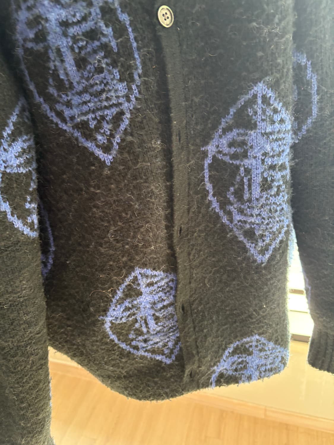 스투시 모헤어 가디건 상품이미지5