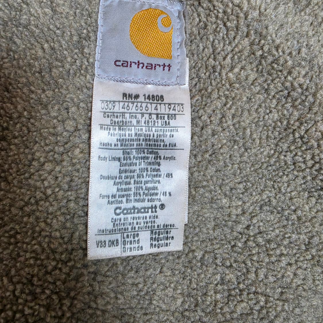 carhartt v33 dkb L/R 상품이미지4