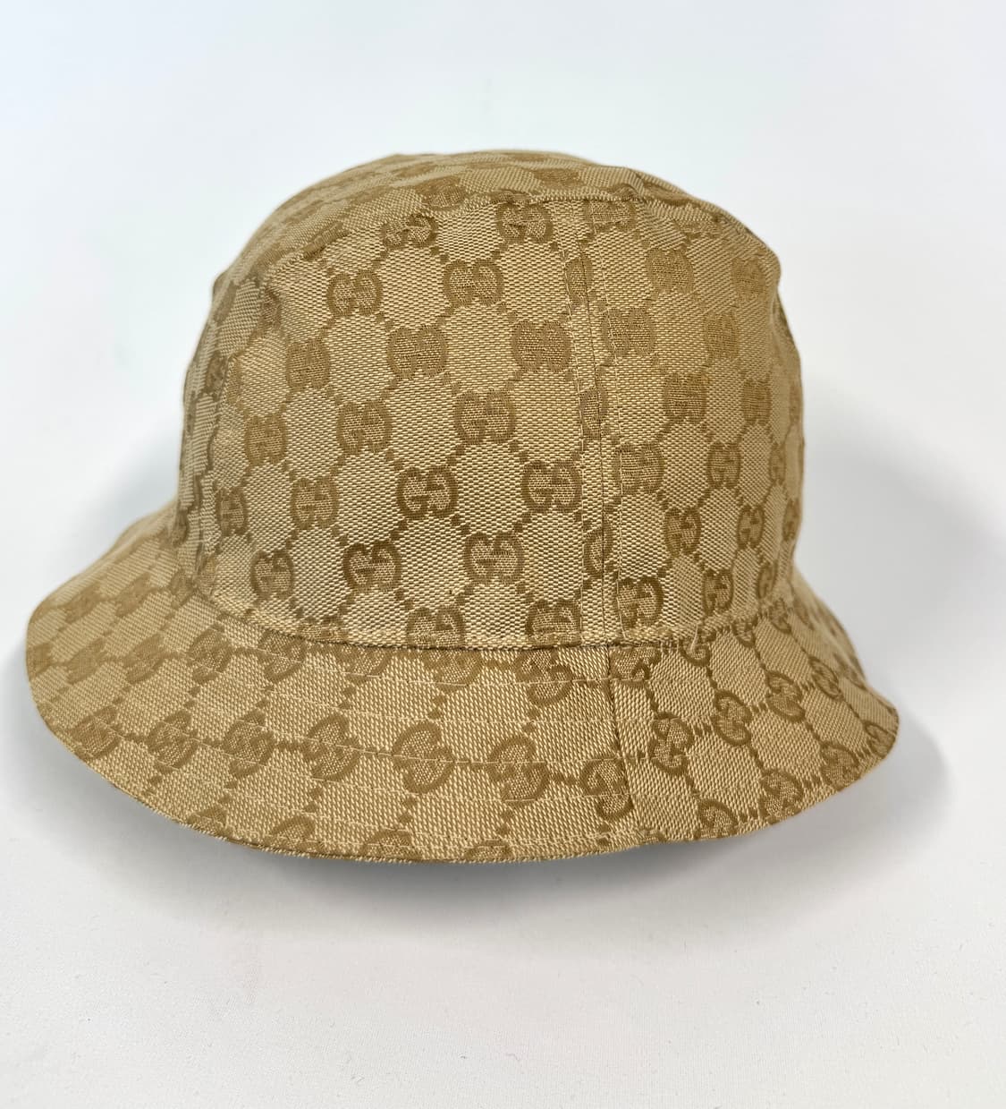 GUCCI 구찌 GG 캔버스 브라운 버킷햇(BUCKET HAT) L 상품이미지2