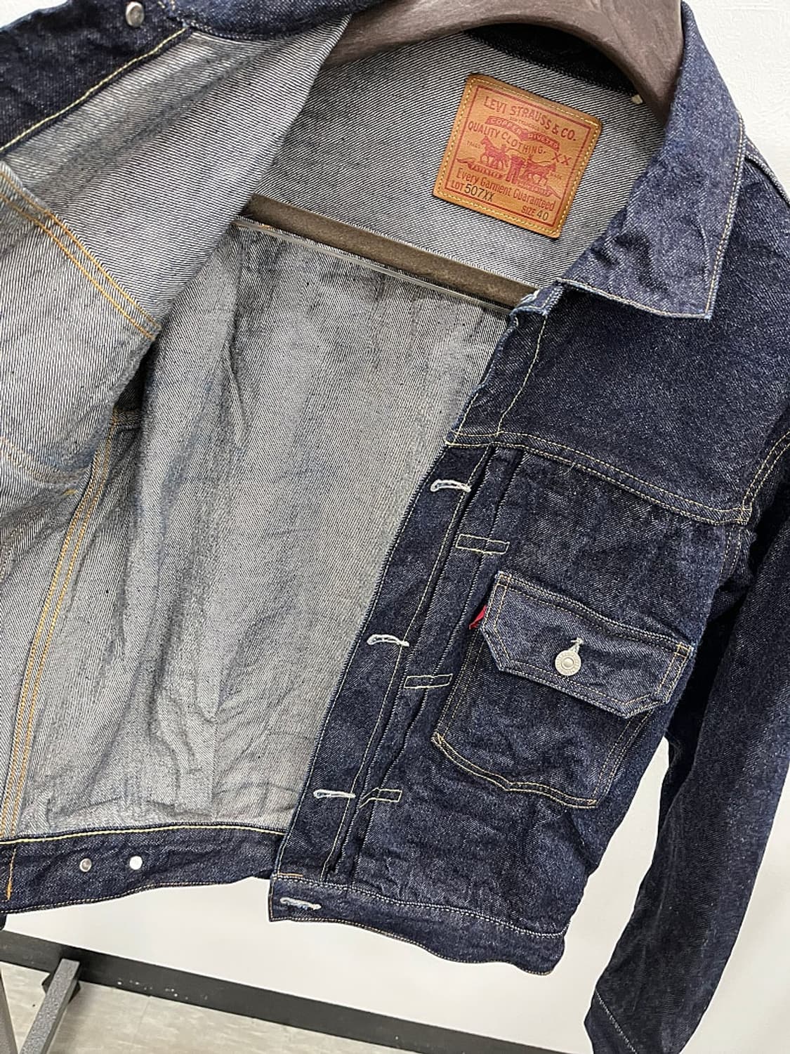 95) 리바이스 LCV 1953 데님자켓 상품이미지8