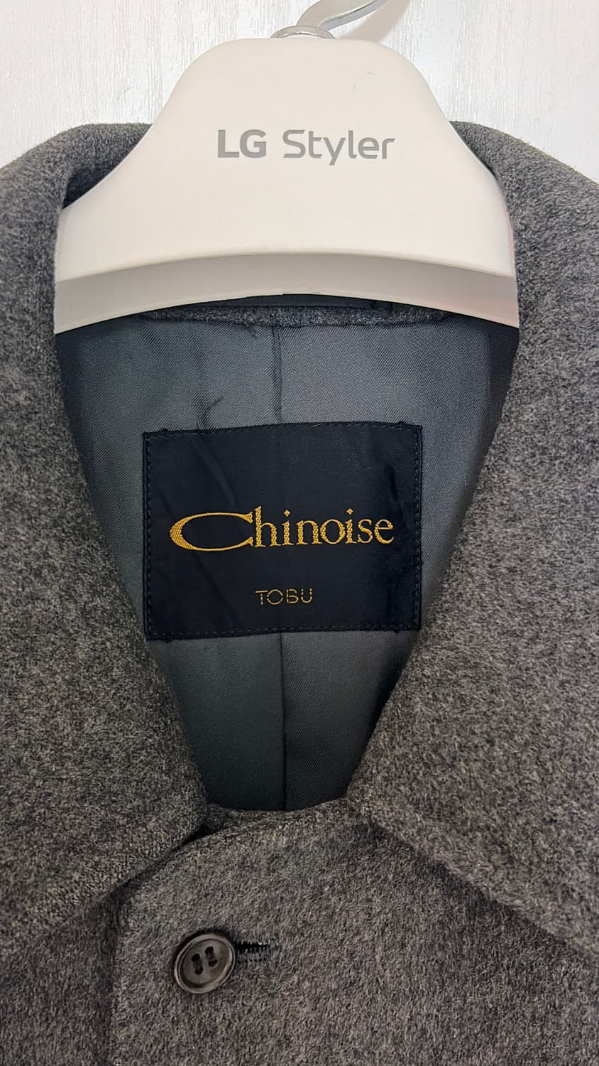 차콜 캐시미어100코트 100-105사이즈  상품이미지4