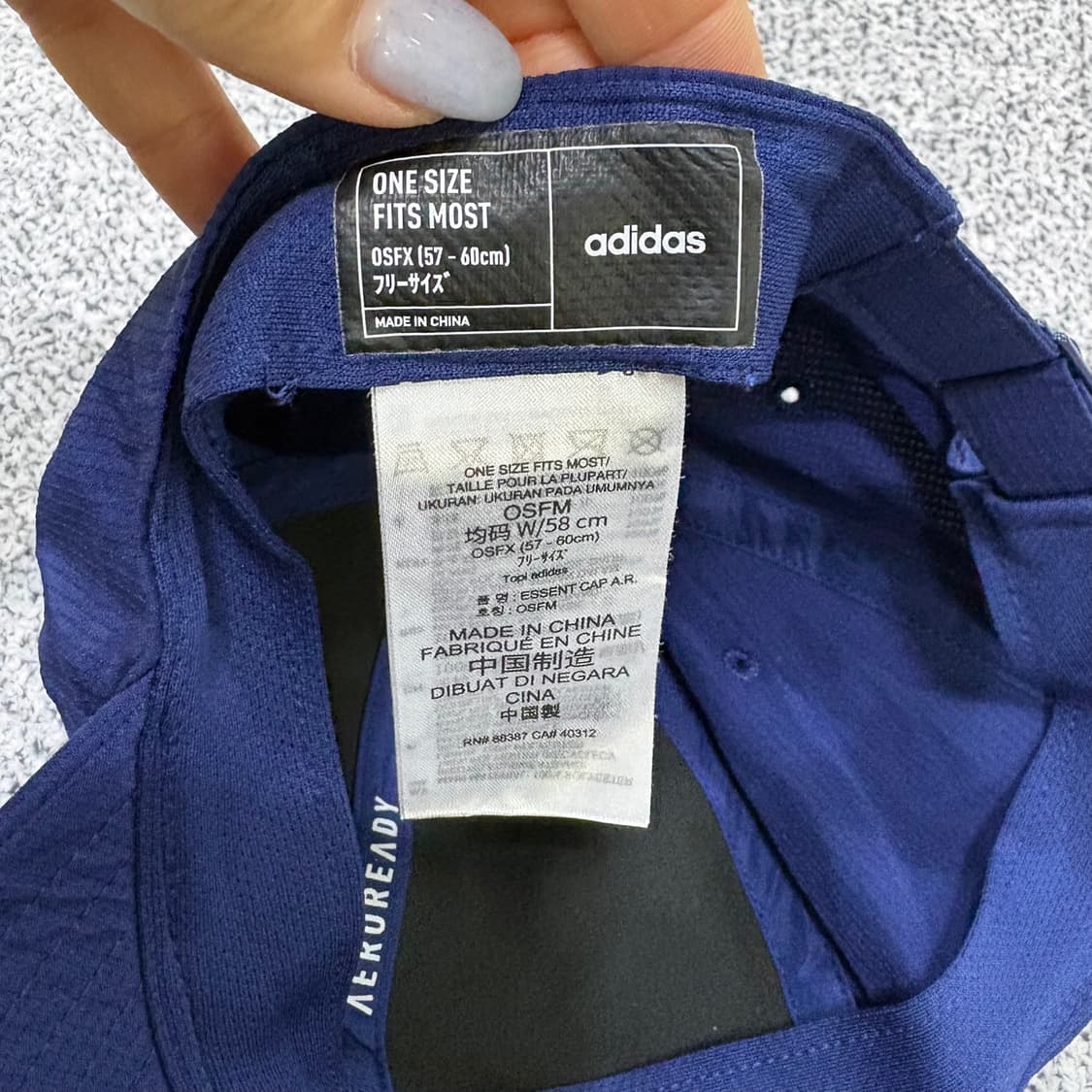 58CM 아디다스 기능성 볼캡 모자 0324J 상품이미지7