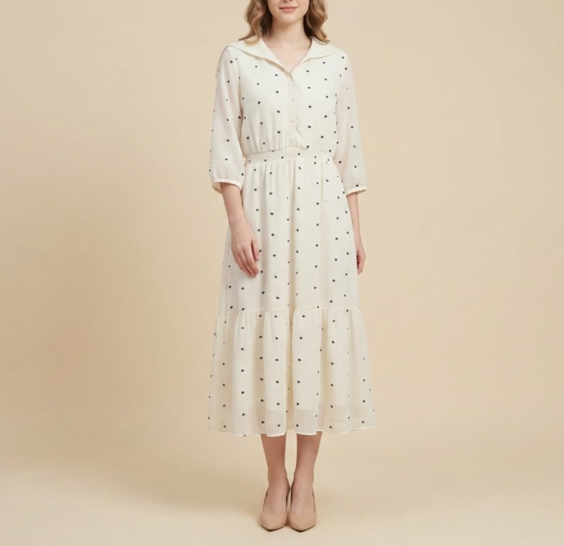 [66]올앤선드리 쉬폰 롱 원피스 상품이미지1